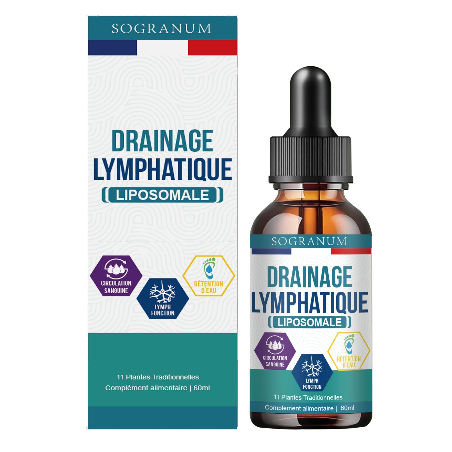 Drainage Lymphatique Liposomale | Jambes Lourdes, Circulation sanguine, Rétention d'eau