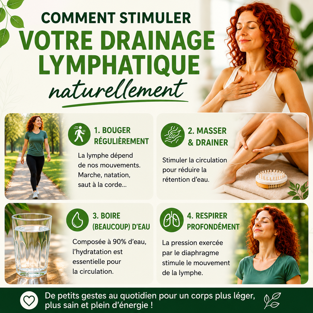 Drainage Lymphatique Liposomale | Jambes Lourdes, Circulation sanguine, Rétention d'eau